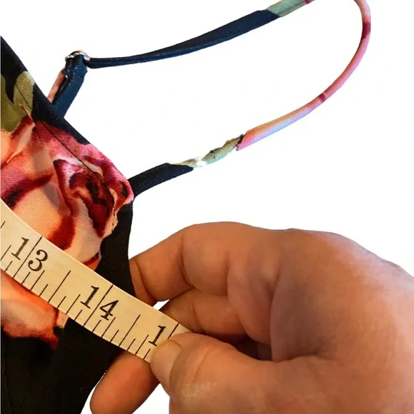 Guess Bianka rose print slit mini dress - Picture 11 of 15